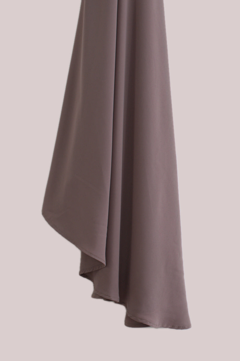 Lightweight Khimar Brown Taupe