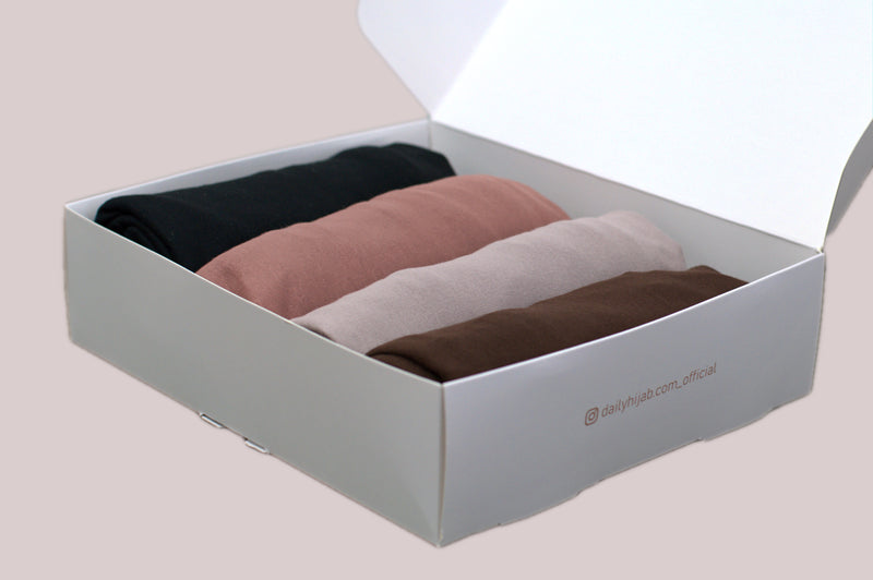 Giftset natural jersey