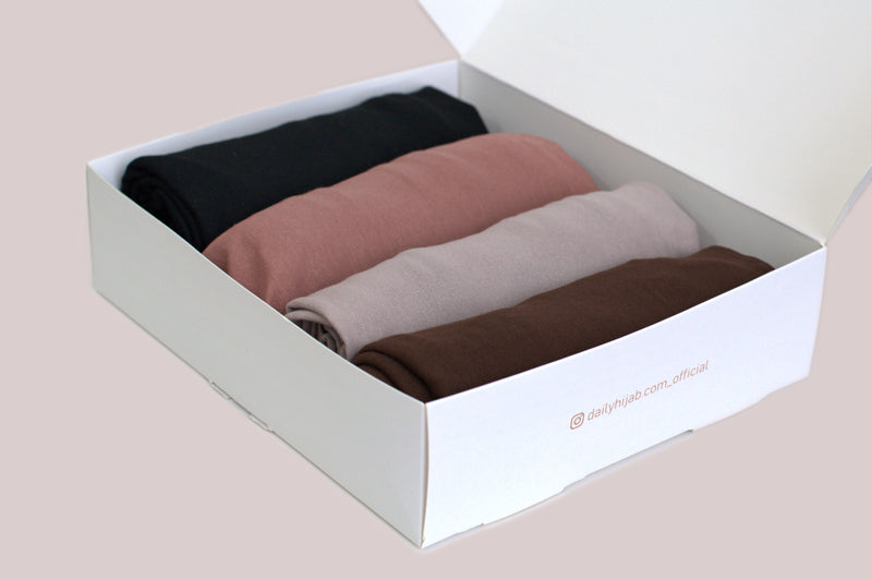 Giftset natural jersey