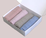Giftset lightweight premium jersey Pastel colors