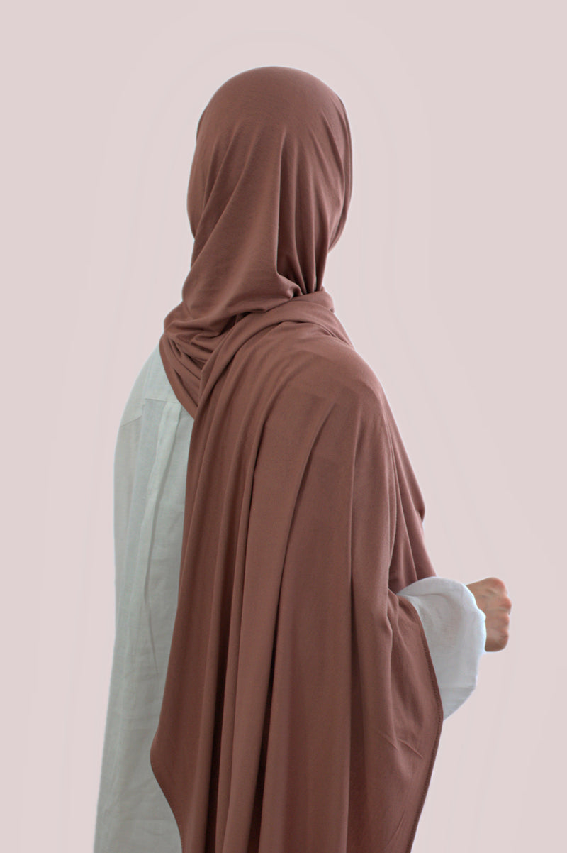 Natural Jersey Rosé brown
